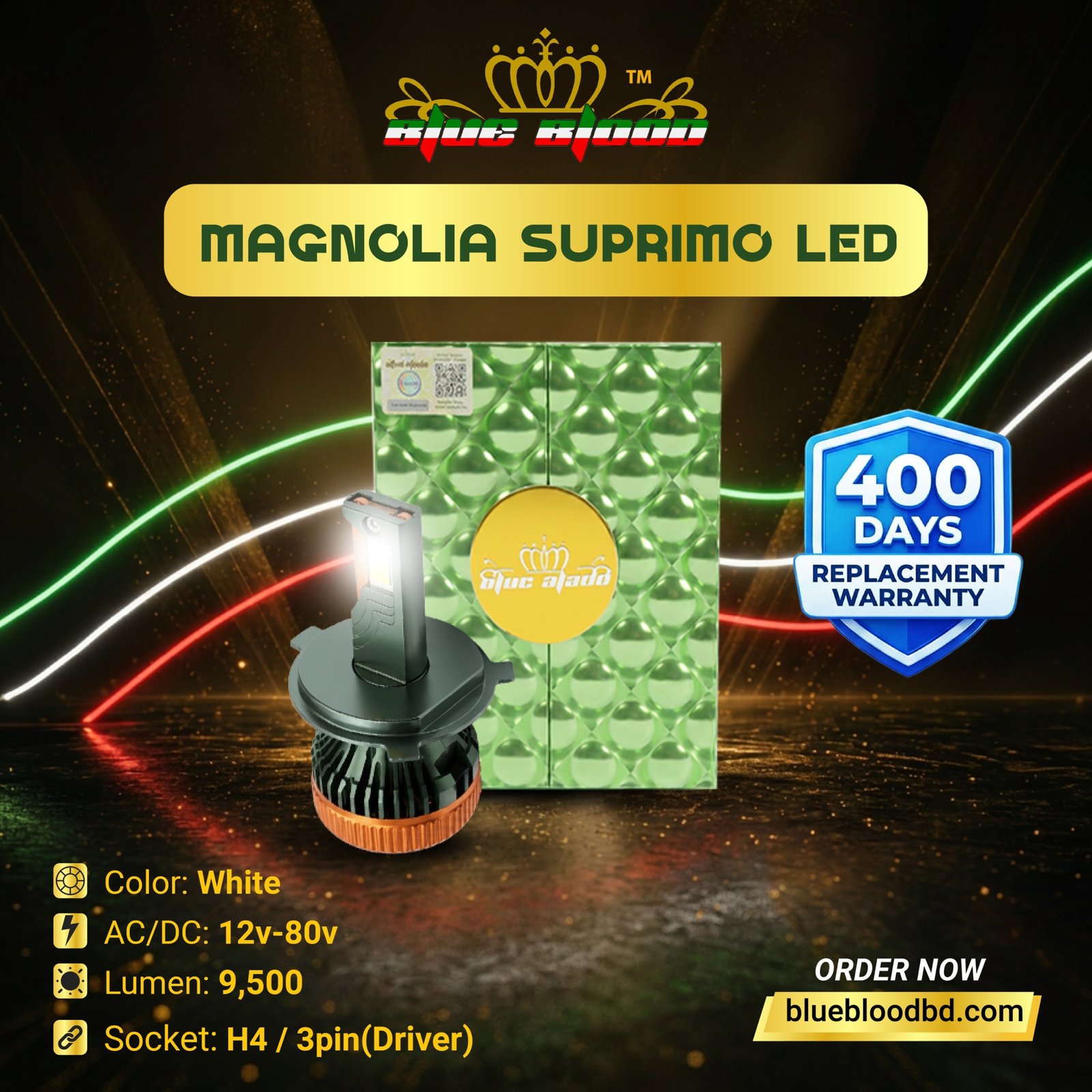 Lavender LED – Blue Blood Blue Blood Lavender LED light – 12000lm, 12V-80V