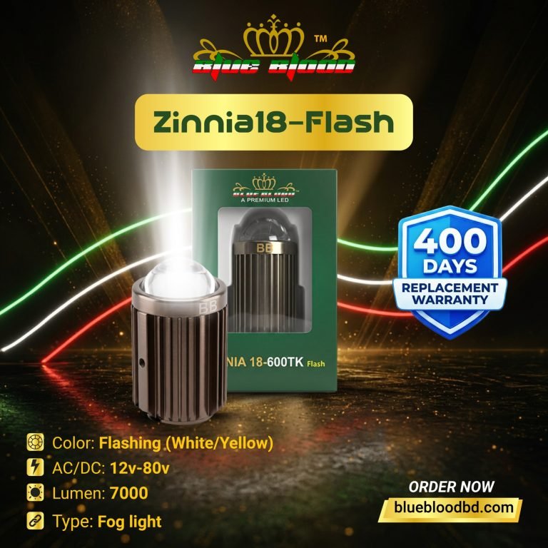Blue Blood Zinnia 18 (2 Pcs) flash LED light – 7000lm